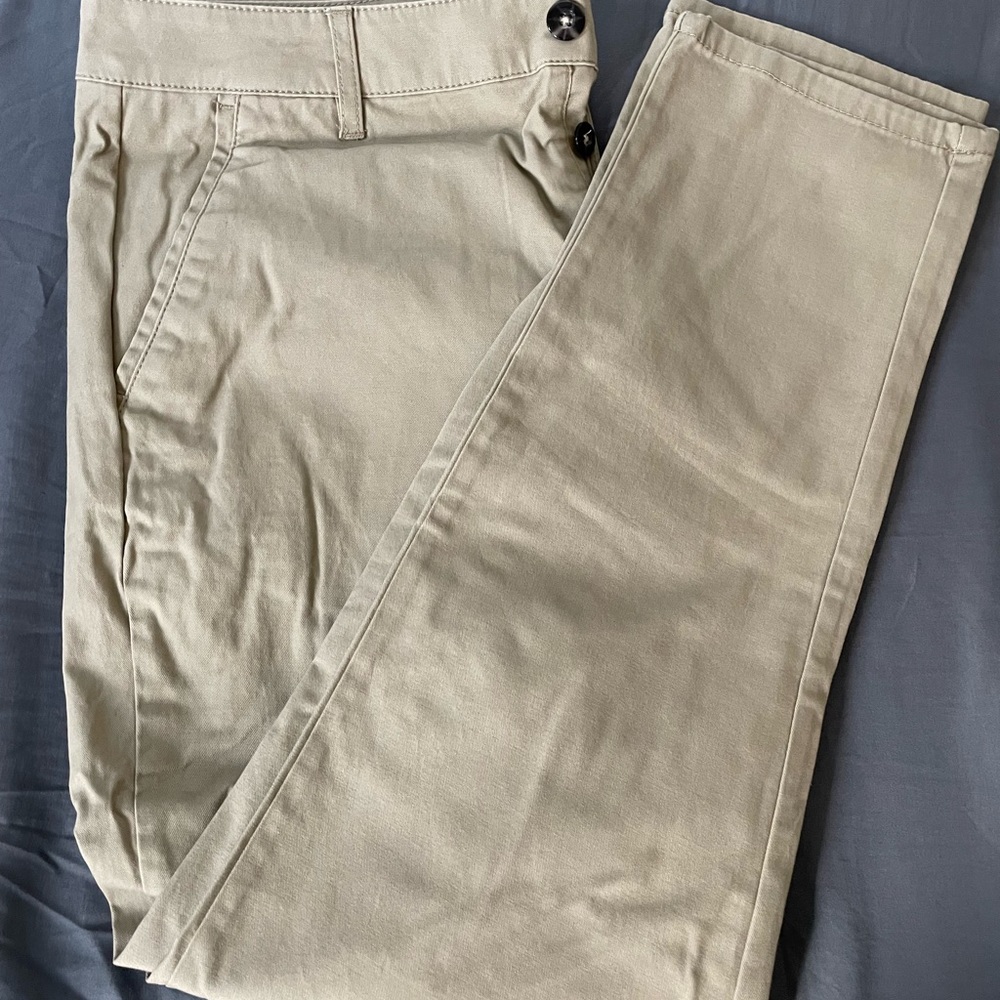 Men slim khaki chino 31x30